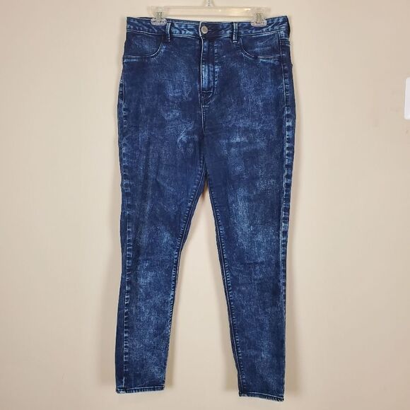 American Eagle Super High JeggingSize 14 - Picture 1 of 8
